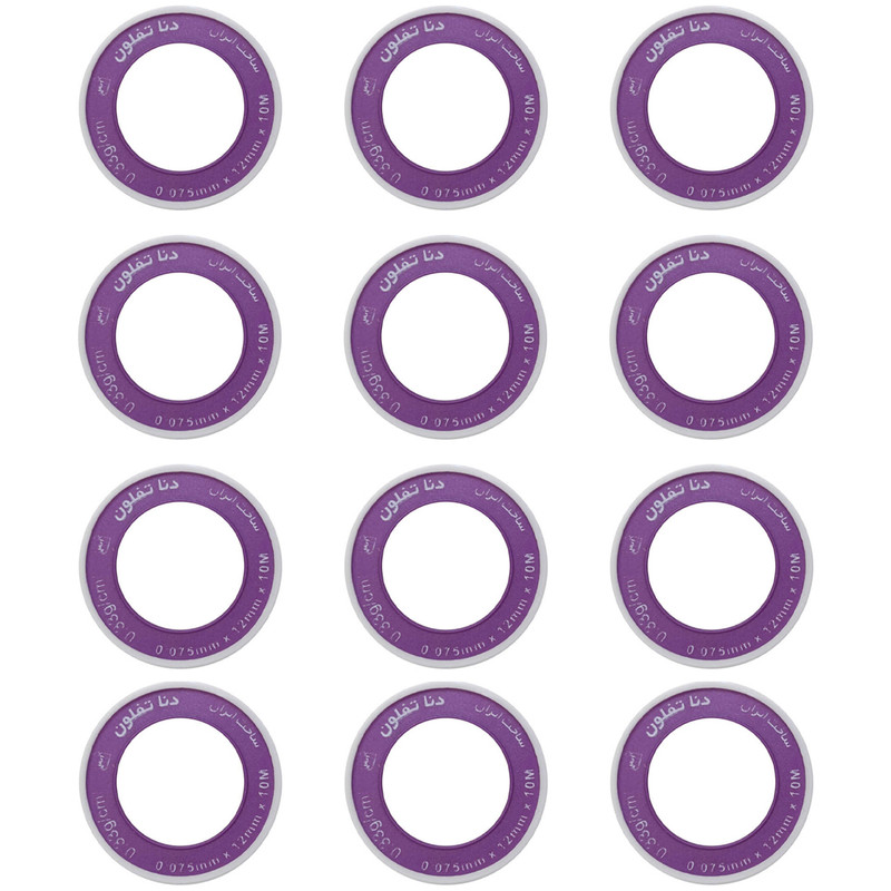 نوار تفلون دنا مدل DN-10 بسته 12 عددی