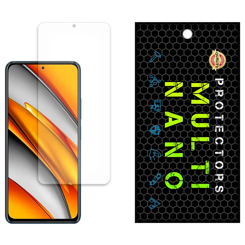 محافظ صفحه نمایش مات مولتی نانو مدل X-S1M مناسب برای گوشی موبایل شیائومی Poco F3