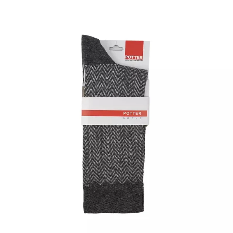 جوراب ساق بلند مردانه پاتر مدل MDSS-CG9405