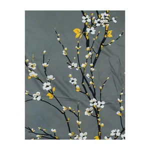 ملحفه آدنو مدل گلریز کد CH52 یک نفره سایز 120x200 سانتی متر