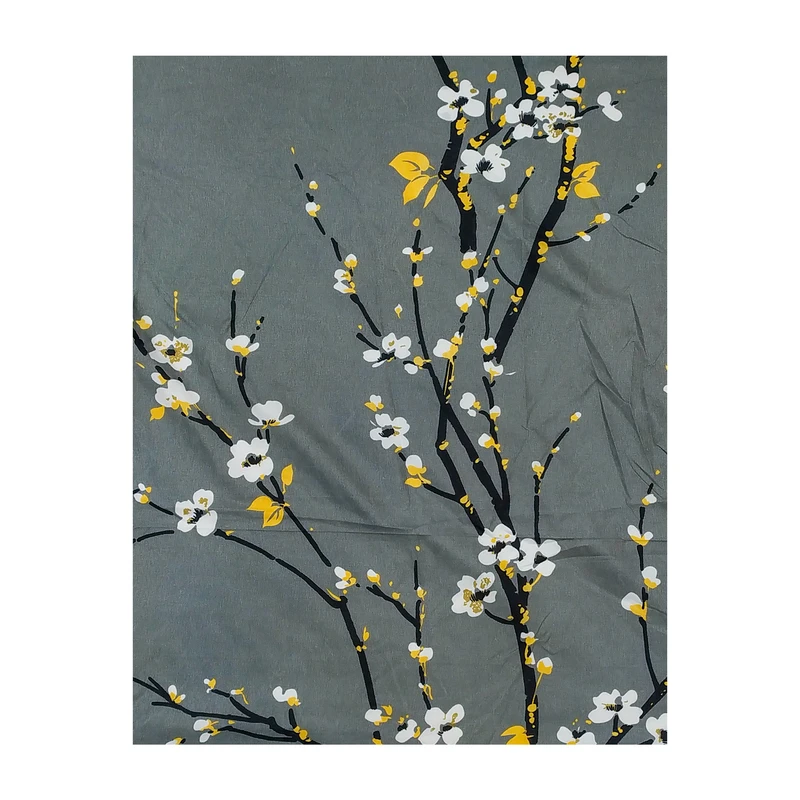 ملحفه آدنو مدل گلریز کد CH52 یک نفره سایز 120x200 سانتی متر
