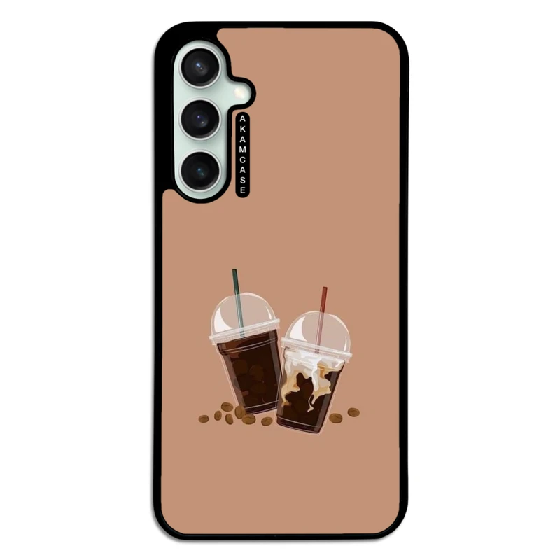 کاور آکام مدل AMC-WSGS23FE-COFFEE-26 مناسب برای گوشی موبایل سامسونگ Galaxy S23 FE