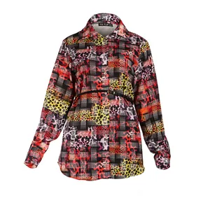 بلوز زنانه مدل چهار خانه