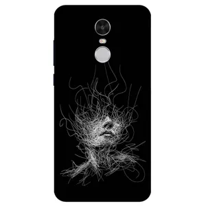 Megafone Face Sketch 7423 Cover For Xiaomi Redmi Note 4