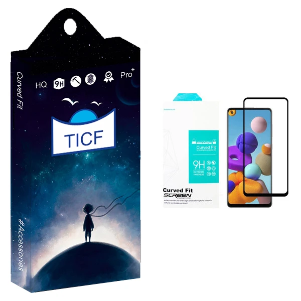 محافظ صفحه نمایش سرامیکی تی ای سی اف مدل +HD مناسب برای گوشی موبایل سامسونگ Galaxy A21