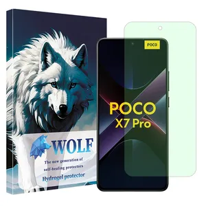 Wolf Hydrogel model anti green Screen Protector for Xiaomi Poco X7 Pro mobile phone