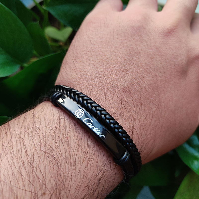 دستبند مردانه کد HS02