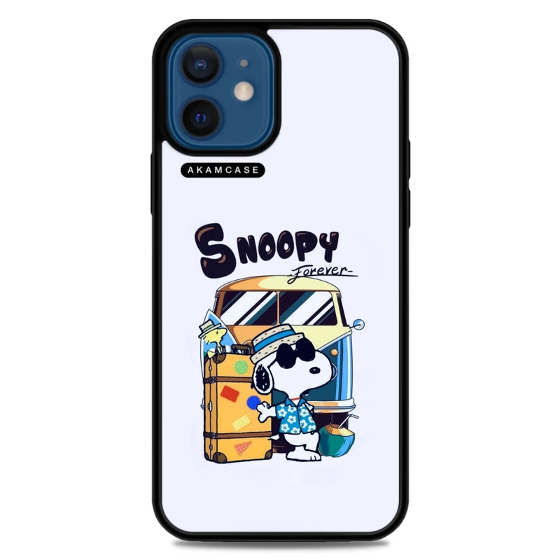 کاور آکام مدل AMCWA12M-SNOOPY11 مناسب برای گوشی موبایل اپل iPhone 12 Mini