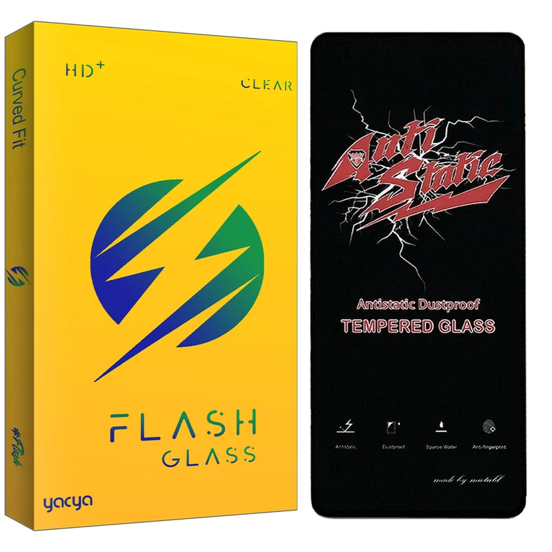 محافظ صفحه نمایش یاکیا مدل Flash Antistatic مناسب برای گوشی موبایل شیائومی Redmi K70 / Redmi K70 Pro / Redmi K70E / Poco X6 Pro