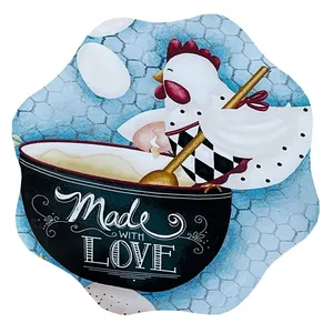 زیر بشقابی مدل مرغ کد 02