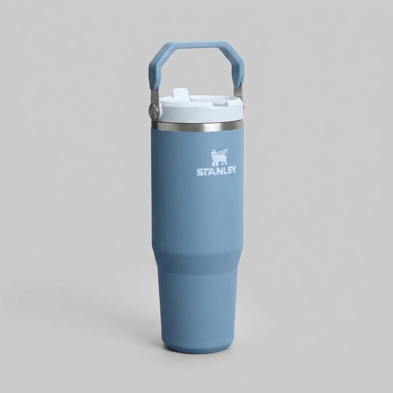 تراول ماگ استنلی مدل Iceflow Flip Straw Tumbler گنجایش 0.89 لیتر