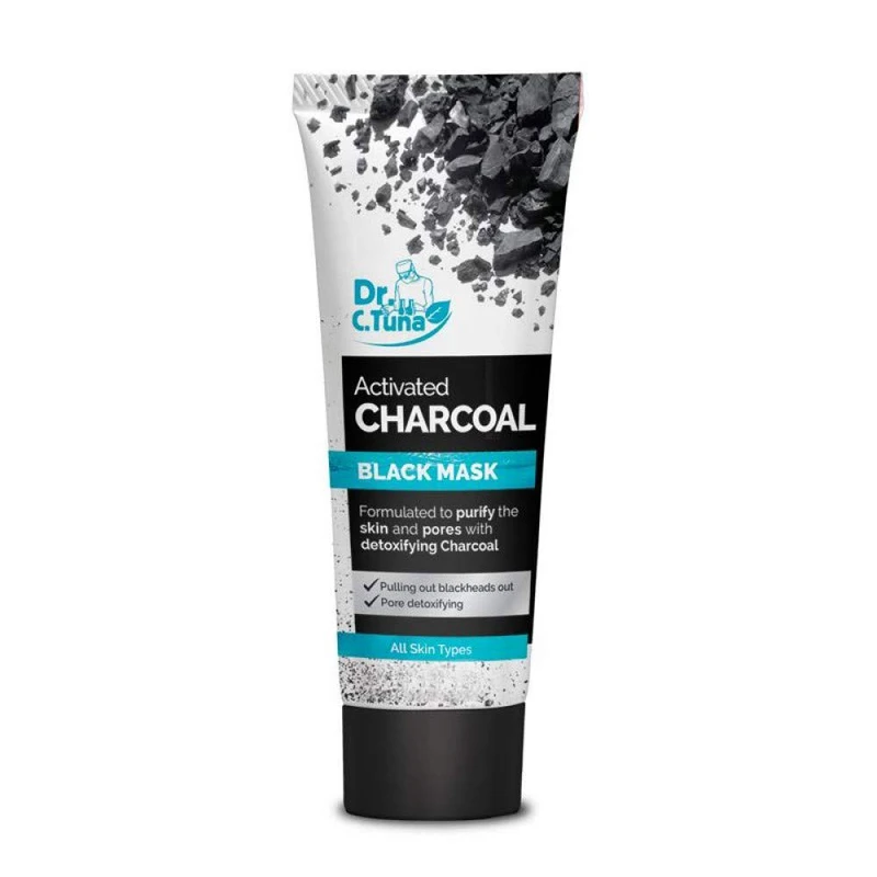 ماسک صورت دکتر. جی تونا مدل Charcoal حجم 80 میلی لیتر