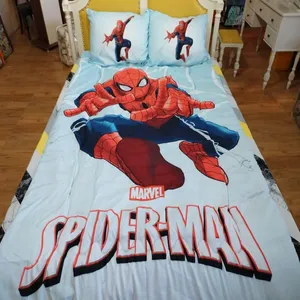 سرویس خواب مدل مرد عنکبوتی 1 نفره 4 تکه