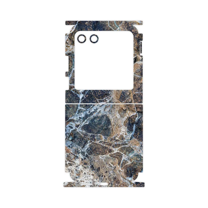 برچسب پوششی ماهوت مدل Earth_White_Marble-FullSkin مناسب برای گوشی موبایل موتورولا Razr 40 Ultra