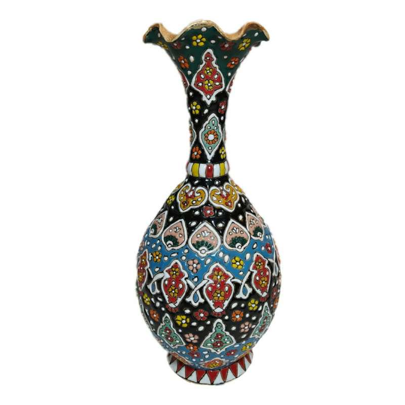 گلدان میناکاری کد01