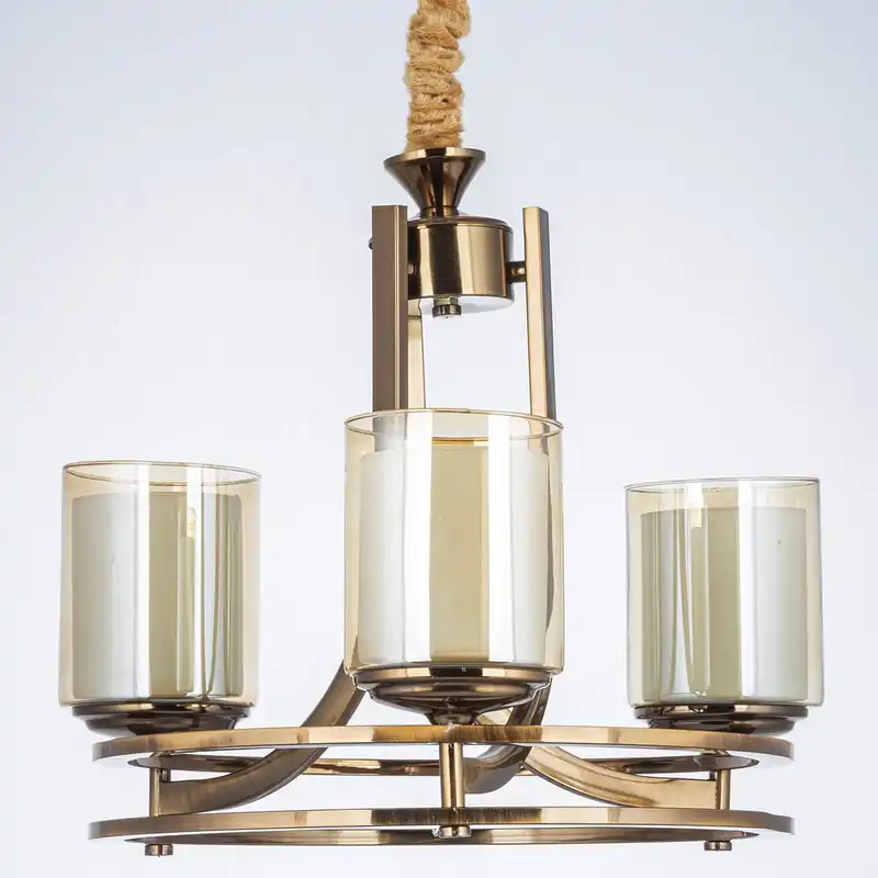 لوستر 3 شعله چشمه نور کد N2667-3