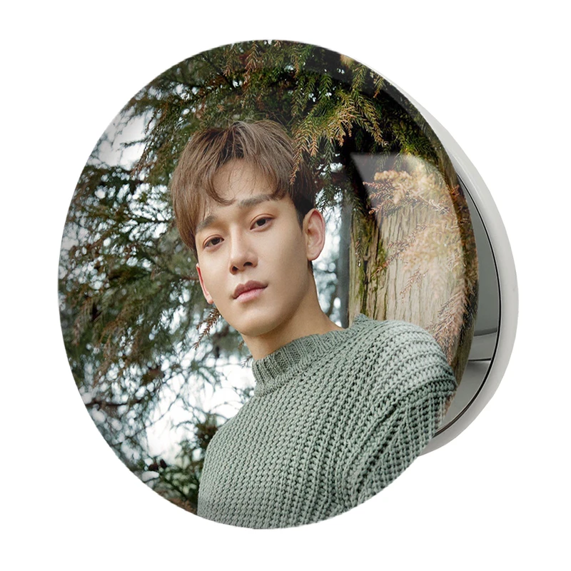 آینه جیبی خندالو طرح چن گروه اکسو EXO مدل تاشو کد 13353 