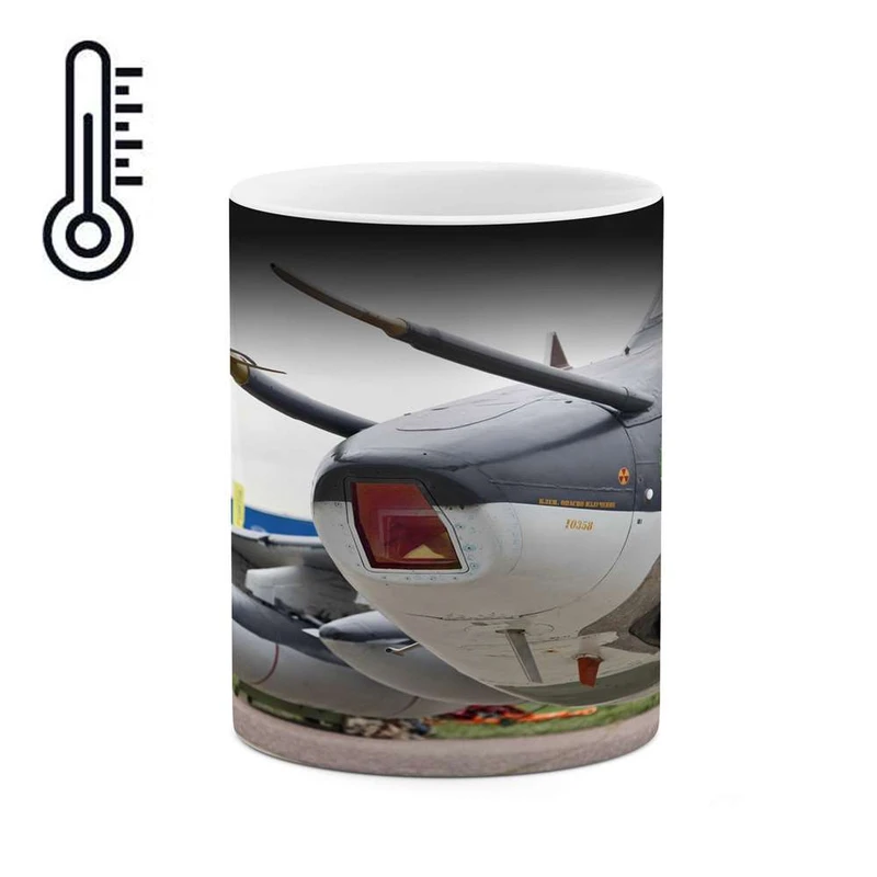 ماگ حرارتی کاکتی مدل هواپیمای جنگنده کد mgh10600