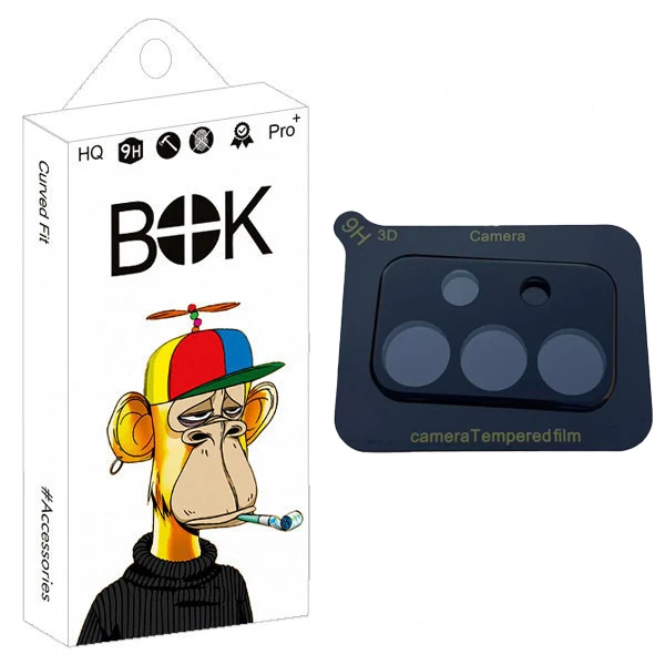 محافظ لنز دوربین بوک مدل 3D مناسب برای گوشی موبایل سامسونگ Galaxy A73 / A23