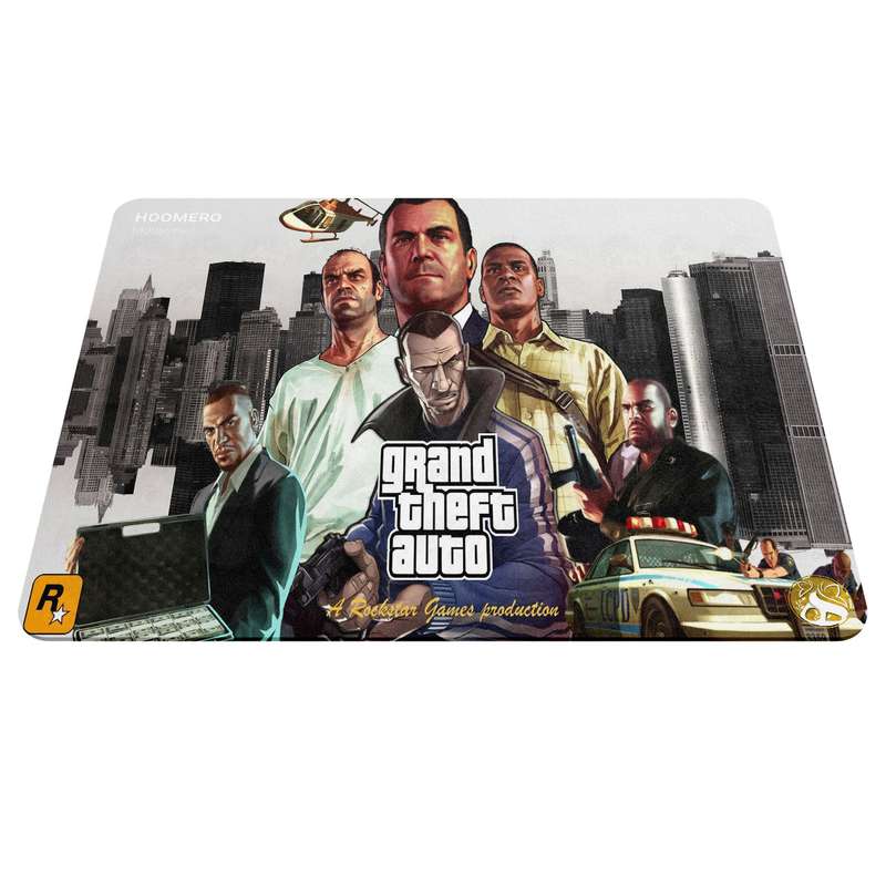 ماوس پد هومرو مدل A4257 طرح بازی GTA