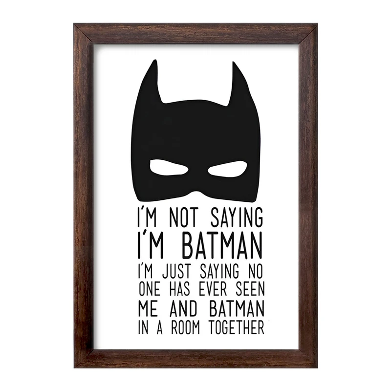 تابلو خندالو طرح بتمن (Batman) کد F3976