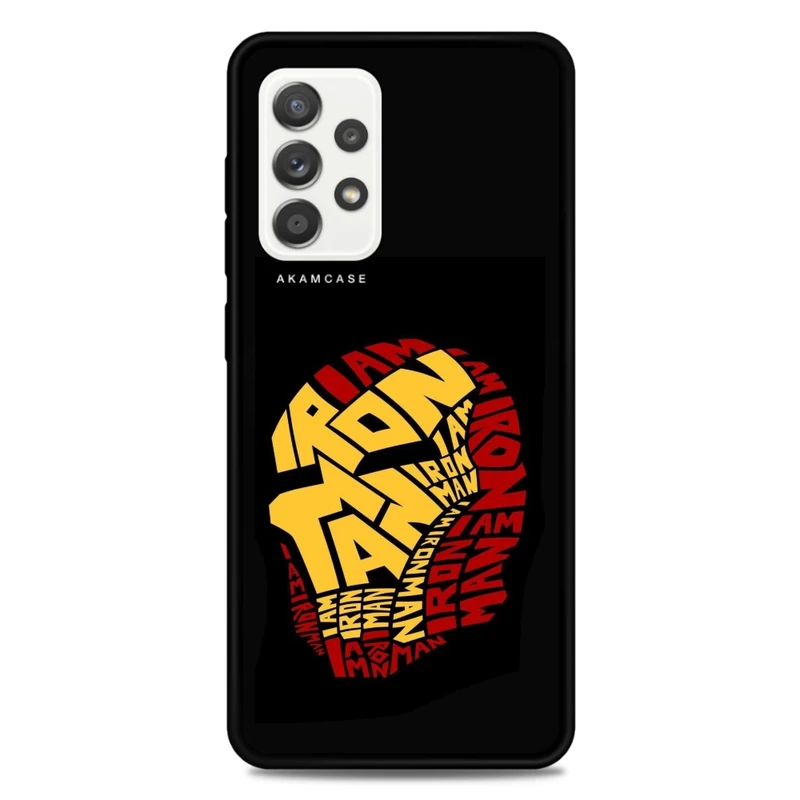 کاور آکام مدل AMC-WSGA52-IRON MAN3 مناسب برای گوشی موبایل سامسونگ Galaxy A52
