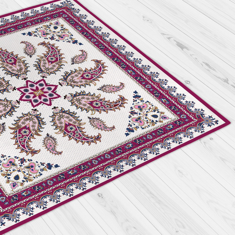 رومیزی مدل بته جقه کد 140073