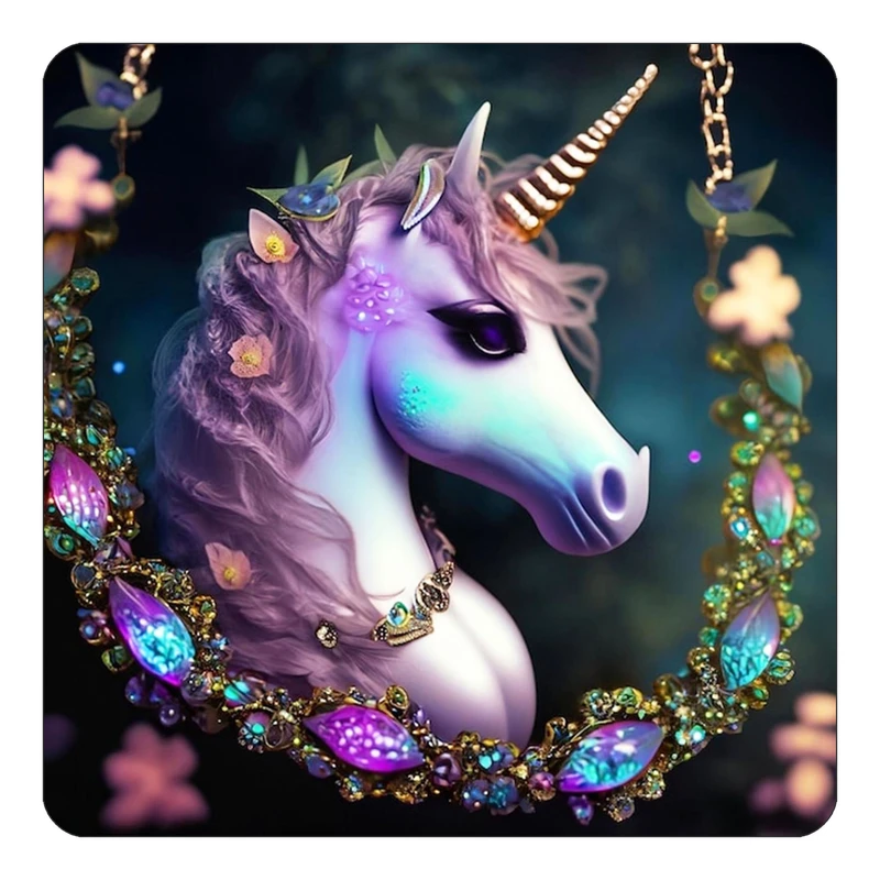 مگنت کاکتی طرح اسب تک شاخ و یونیکورن مدل mp31065