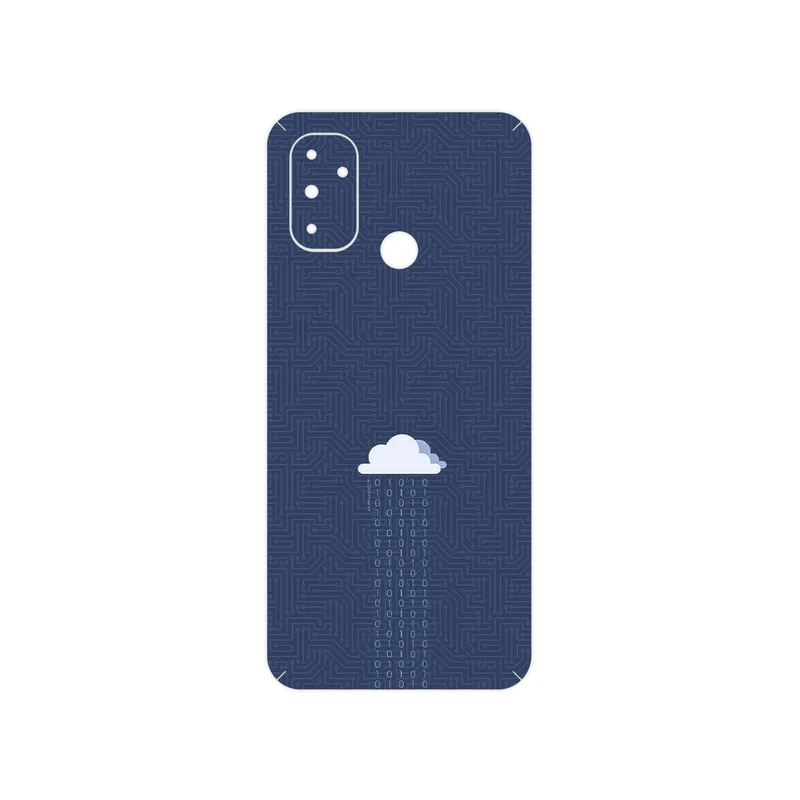 برچسب پوششی ماهوت مدل Minimal Data Cloud مناسب برای گوشی موبایل وان پلاس Nord N100