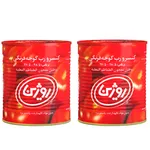 رب گوجه فرنگی روژین -800 گرم بسته 2 عددی
