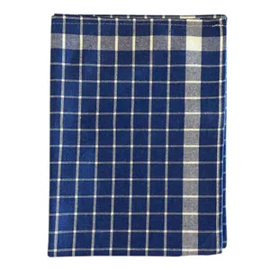 دستمال آشپزخانه مدل مانیا طرح چهار خونه کد 1014 بسته 2 عددی