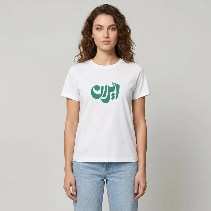 تیشرت زنانه طرح ایران