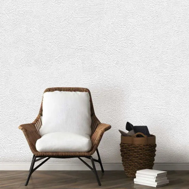 کاغذ دیواری مدل ساده سفید کد 914W