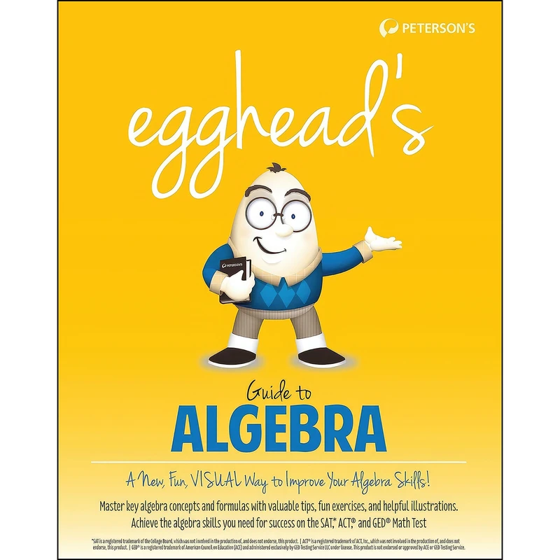 کتاب eggheads Guide to Algebra اثر Peterson s انتشارات Petersons
