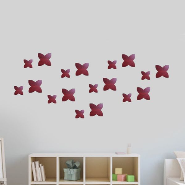 استیکر مدل FLOWER کد 004 بسته 18 عددی استیکر مدل FLOWER کد 004 بسته 18 عددی
