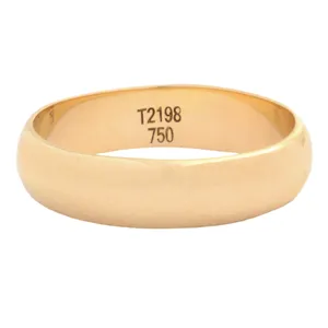 انگشتر طلا 18 عیار زنانه طلای مستجابی مدل رینگ T2198 s59 کد 2013659 سایز 59