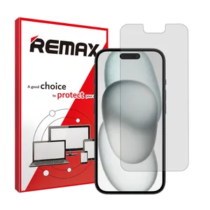 Remax HyGEL model transparent screen protector suitable for Apple iPhone 15