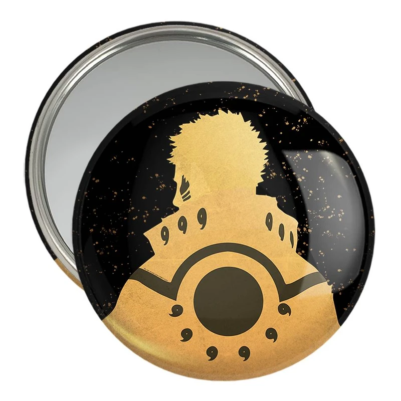 آینه جیبی خندالو مدل ناروتو اوزوماکی انیمه ناروتو Naruto  کد 11283