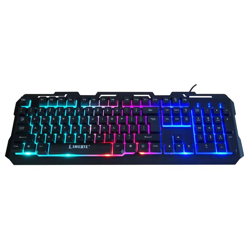 کیبورد مخصوص بازی لایمید مدل RGB-K20 گیمینگ