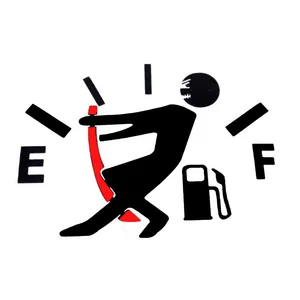 برچسب بدنه خودرو اسپرت شیرین طرح باک بنزین ماشین خالی