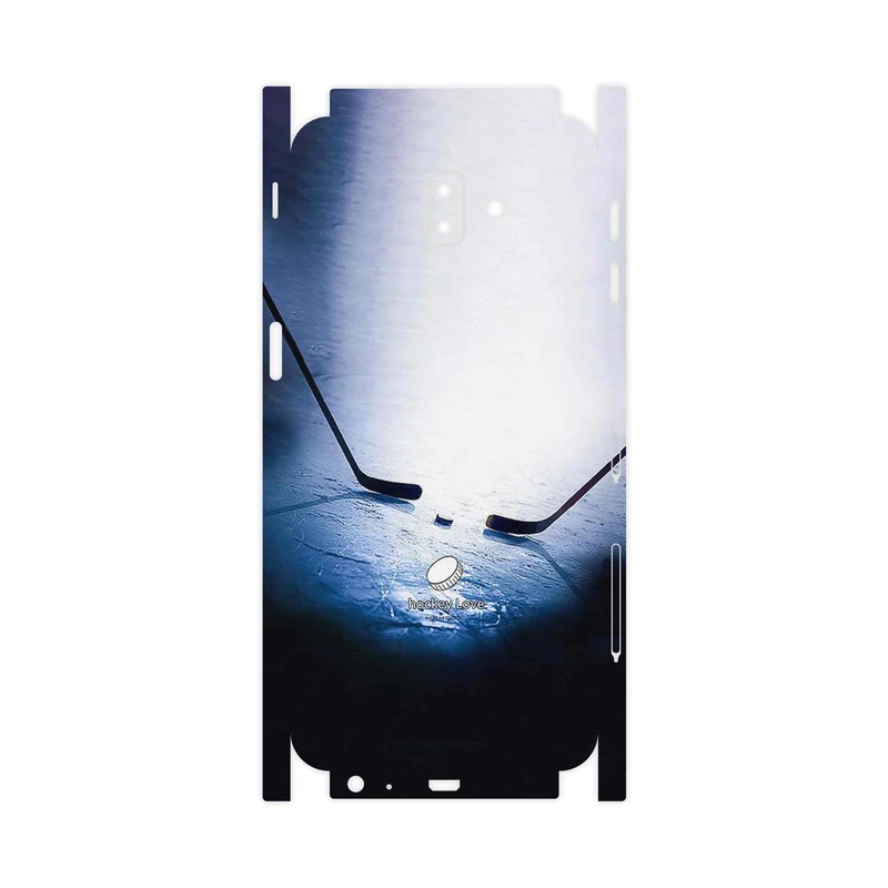 برچسب پوششی ماهوت مدل Ice hockey-FullSkin مناسب برای گوشی موبایل سامسونگ Galaxy J6 Plus