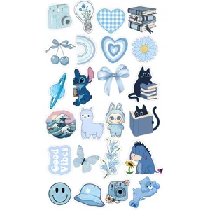 استیکر لپ تاپ طرح لبوبو کد 5 مجموعه 24 عددی