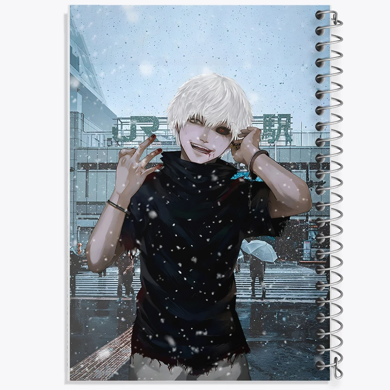 دفتر مشق 100 برگ خندالو طرح انیمه توکیو غول (Tokyo Ghoul) کد N4291