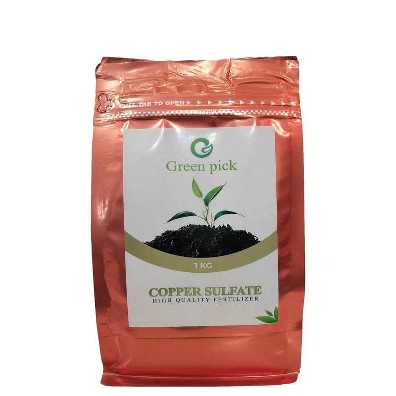 کود سولفات مس گرین پیک مدل Copper Sulphate1000 وزن یک کیلوگرم