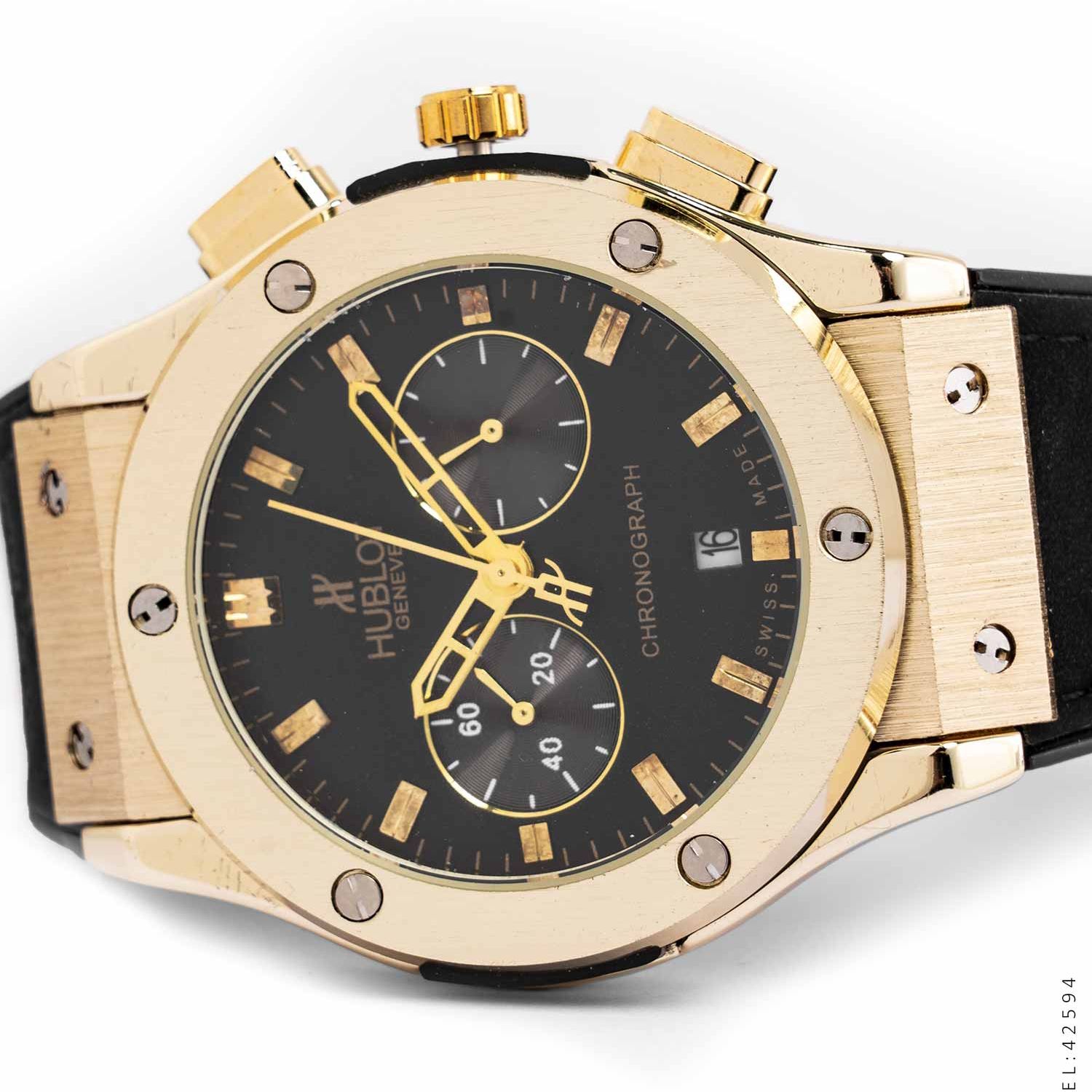 ساعت مچی عقربه‌ای مردانه مدل سه موتور فعال کرنوگراف  کد 2 -  - 3