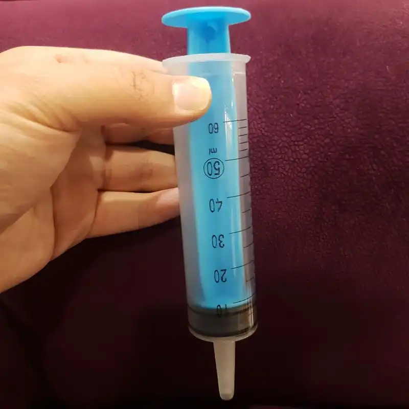 سرنگ غذای کمکی دهی پرندگان کد 3 بسته 5 عددی