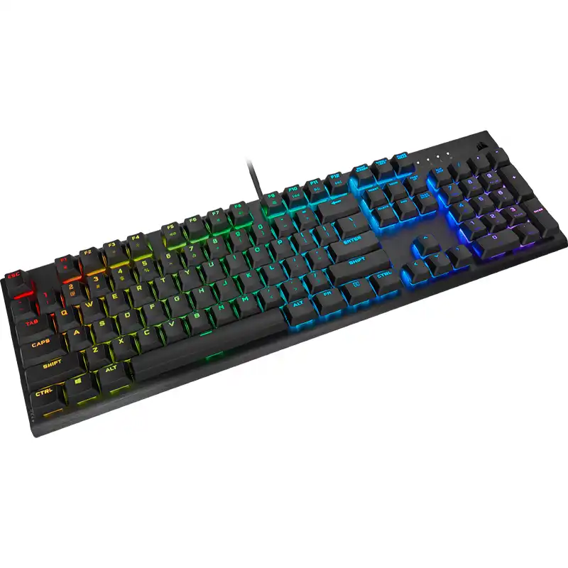 کیبورد مخصوص بازی کورسیر مدل K60 RGB Pro Low Profile Mechanical
