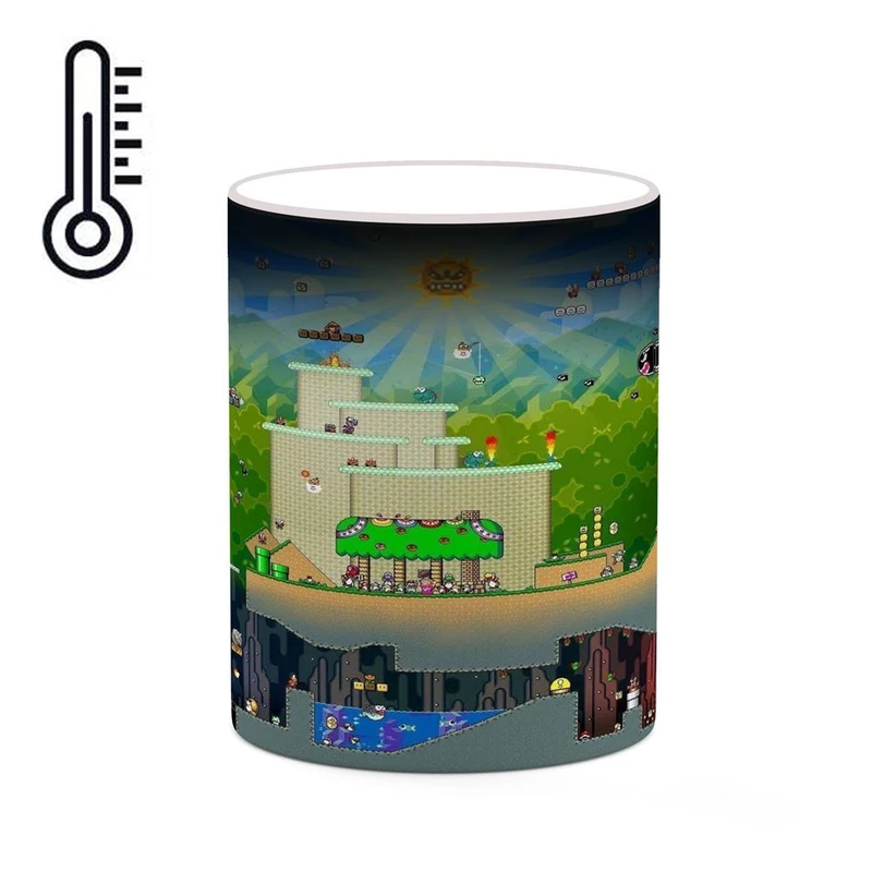 ماگ حرارتی کاکتی مدل بازی سوپر ماریو Super Mario World کد mgh30670