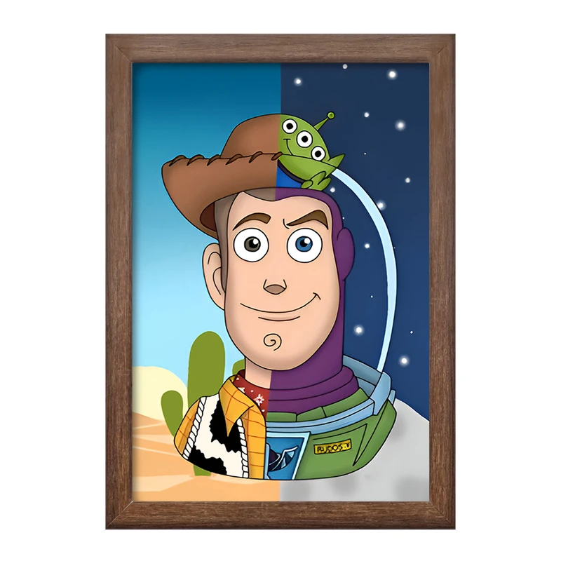 تابلو خندالو طرح داستان اسباب بازی ها (Toy Story) کد F7248