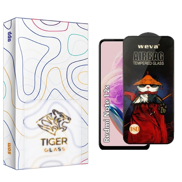 محافظ صفحه نمایش تایگر گلس مدل SAM Airbag مناسب برای گوشی موبایل شیائومی Redmi note 12s